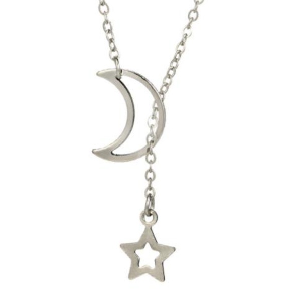 NEW moon star lariat necklace - Picture 5 of 8